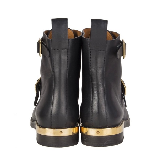 Chloé 'Colby' Double Monk Strap Moto Ankle Boot - Picture 4 of 11